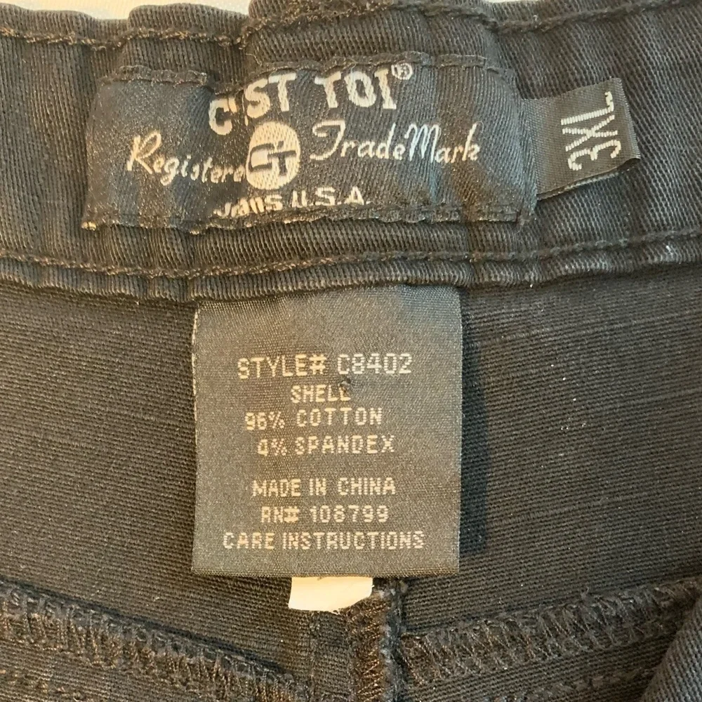 C’est Toi Black shorts size 3 XL